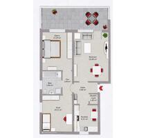 3-Zimmer Erdgeschosswohnung mit Garage, Keller & Terrasse - Viereth-Trunstadt