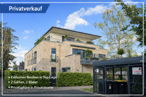 Foto - Exklusive Gartenwohnung im hochwertigen Neubau - Provisionsfrei