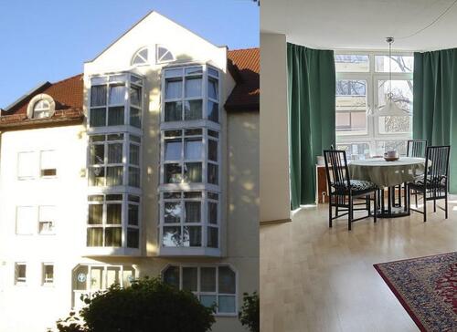 Foto - Landshut St. Nikola: Helle, schöne 2-Zimmer-Wohnung, Glas-Erker