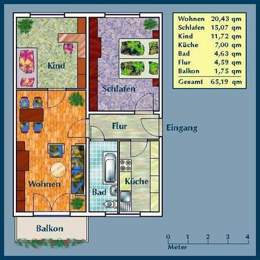 Foto - 3 Zimmer Etagenwohnung zur Miete in Dresden