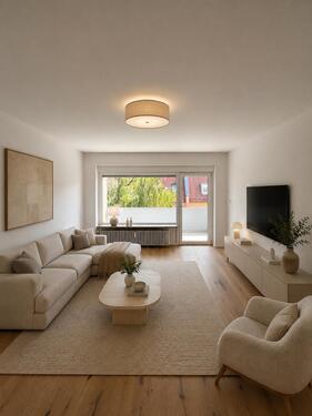Foto - +++ St. Lorenz: Kernsanierte 2-Zimmer-Wohnung mit Balkon & TG