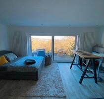 1 Zimmer Wohnung mit Küche, Terrasse und Gartenanteil *Ausblick - Fulda Kohlhaus