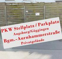 StellplatzParkplatz -PKW- AugsbGöggingen Bgm.-Aurnhammerstr. - Augsburg Bergheim