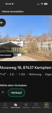 Foto - 3 Zimmer Etagenwohnung zum Kaufen in Kempten (Allgäu)