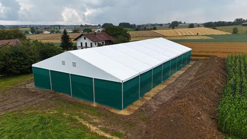 Foto - MIETE Leichtbauhalle 30x60 30x100 Eventhalle Eventzelt Freizeitzelt Hobbyzelt Partyzelt
