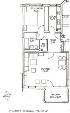 Foto - 2 Zimmer Wohnung an ruhige Einzelperson ab 01.05.2026