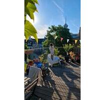 Möblierte Dachgeschoss-Maisonette Wohnung mi 24qm Sonnenterrasse - Köln Ehrenfeld