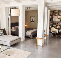 Architekten Loft mit Garten, grundsaniert und provisionsfrei - Hamburg Altstadt