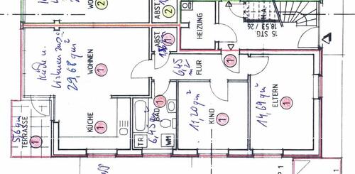 Foto - 3 Zimmer Wohnung in Kutenholz - 620,00 EUR Kaltmiete,