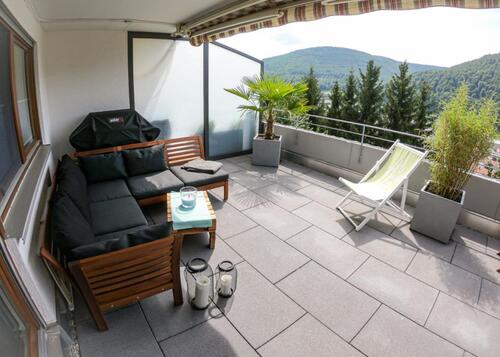 Foto - sonnige Terrassenwohnung mit sep. Eingang und 30 m2 Terrasse