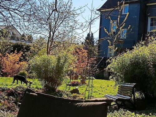 Foto - 1,5 Zimmer Wohnung,, WZ SZ Küche DuWC möbliert, Gartennutzung