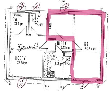 Foto - 4 Zimmer Dachgeschoßwohnung zur Miete in Aldenhoven