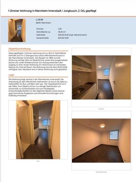 Foto - 1 Zimmer Etagenwohnung zur Miete in Sandhausen