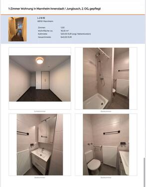 Foto - Etagenwohnung in Sandhausen zur Miete