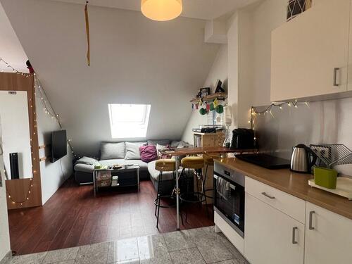 Foto - Hochwertige 1-Zimmer-Dachgeschosswohnung mit Balkon MARheinau