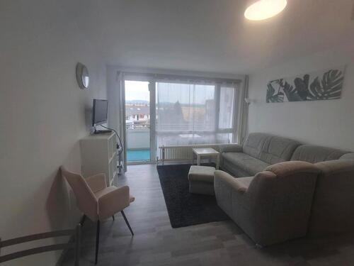 Foto - Möbliertes 1-Zimmer-Apartment mit Balkon – Zeitmiete