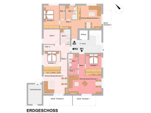 Foto - Erdgeschoßwohnung in Scheeßel zur Miete