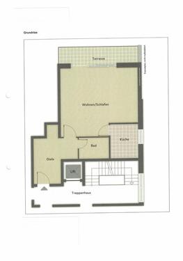 Foto - Wohnung zu vermieten (Helles 1-Zimmer Apartment KDB mit Balkon)