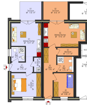 Foto - Erdgeschosswohnung zur sofortigen Vermietung in Papenburg