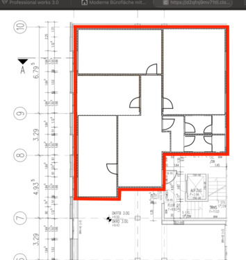 Foto - Moderne Bürofläche mit guter Verkehrsanbindung im 3. OG - direkt