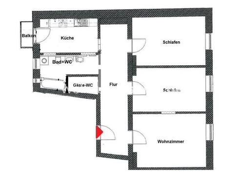 Foto - Etagenwohnung zur Miete in München