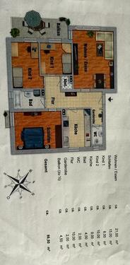 Foto - Großzügig.Gepflegt.Familiär. 3,5 Zimmer Wohnung in zentraler Lage