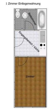 Foto - 1 Zimmer Einliegerwohnung (möbeliert möglich)