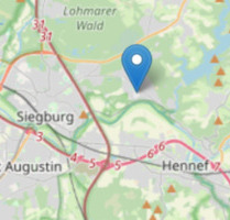 Ruhige 2 Zi. W. in gepflegter Anlage für 2 Pers. jeden Alters - Siegburg