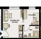 Foto - 2 Zimmer Etagenwohnung zur Miete in Husum