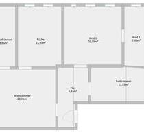 Helle 4-Zimmer-Wohnung - 620,00&nbsp;EUR Kaltmiete, ca.&nbsp; 95,00&nbsp;m&sup2; in Burg (PLZ: 39288)