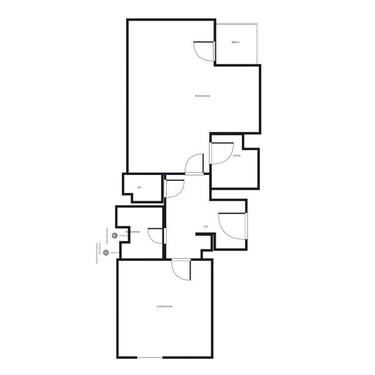 Foto - Sanierte Helle 2-Zimmer Wohnung mit Einbauküche