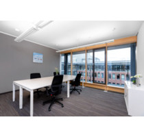 Moderne Büros in Laim: Dachterrasse, Panoramablick über München, 247 Zugang