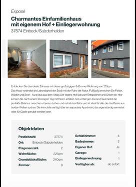 Foto - 8 Zimmer Reihenhaus zum Kaufen in Einbeck