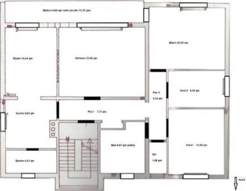 Foto - 4 ½ Zimmer; Wohnfl. 125 qm; Nahwärmeanschluss