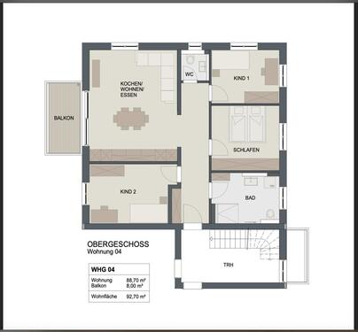 Foto - Erstbezug: 4-Zimmer Wohnung mit Balkon