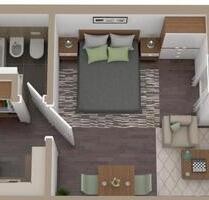 1-Zimmer-Wohnung mit Balkon, Aufzug & Schwimmbad – Baiersbronn