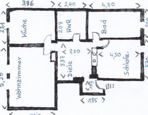 Foto - 2 Zimmer Erdgeschoßwohnung zur Miete in Selb
