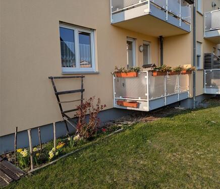 Foto - 3-Zimmer-Erdgeschosswohnung mit Balkon in Grimma-Hohnstädt