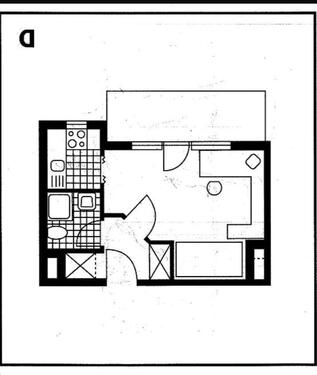 Foto - 1 Zimmer Dachgeschoßwohnung zur Miete in Greifswald