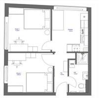 Ein Zimmer in 2er WG-Wohnung in Köln-Poll mit Rheinblick!