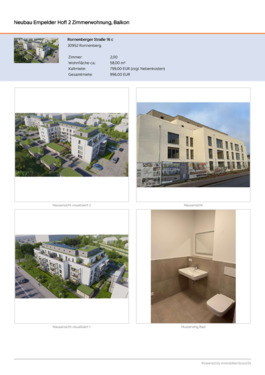 Foto - 2 Zimmer Etagenwohnung in Ronnenberg