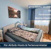 Perfekt für Airbnb: 2 Zimmer- Wohnung mit Balkon & Einbauküche - gewerblich nutzbar! - Schwerin Gartenstadt