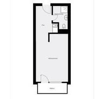 Hanau-Kesselstadt: 1-Zimmer, Balkon, seniorengerecht