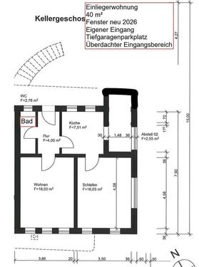 Foto - 2 Zimmer Dachgeschoßwohnung zur Miete in Siegen