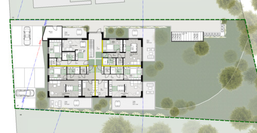 Foto - Neubau Wohnungen zu Vermieten in Vreden KFW 40 1A Lage