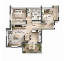 Hochwertige 3- Zimmer Wohnung Neuwertig Energieeffizient BLK TG - Senden