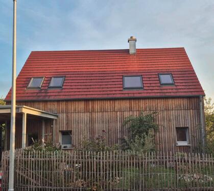 Foto - Massivholzhaus mit Lärchenverschalung zu verkaufen