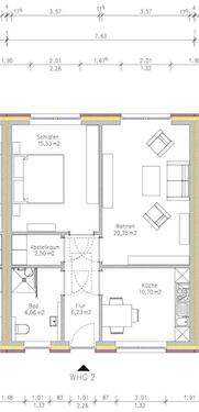Foto - Etagenwohnung zur Miete in Jade