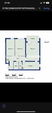 Foto - Wohnungsswap - 3 Zimmer, 77 m² - Heckerdamm, Berlin