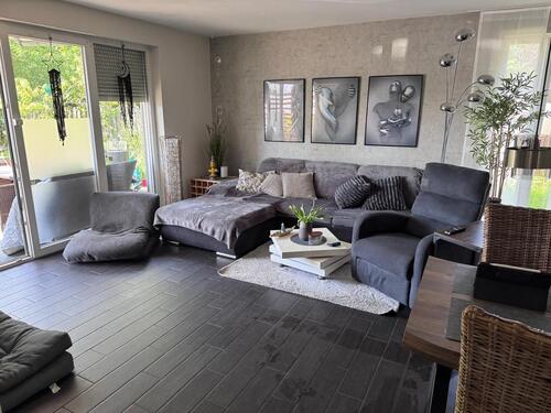 Foto - Attraktive 3-Zimmer-Parterrewohnung 71,70 m², Terrasse und Garten